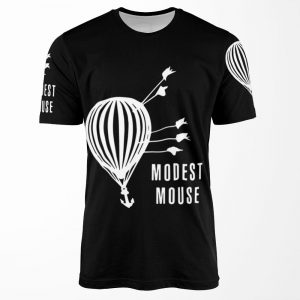 Modest Mouse Good News Before The Ship Sank Combined Album Covers Dark All-over-print T-shirt