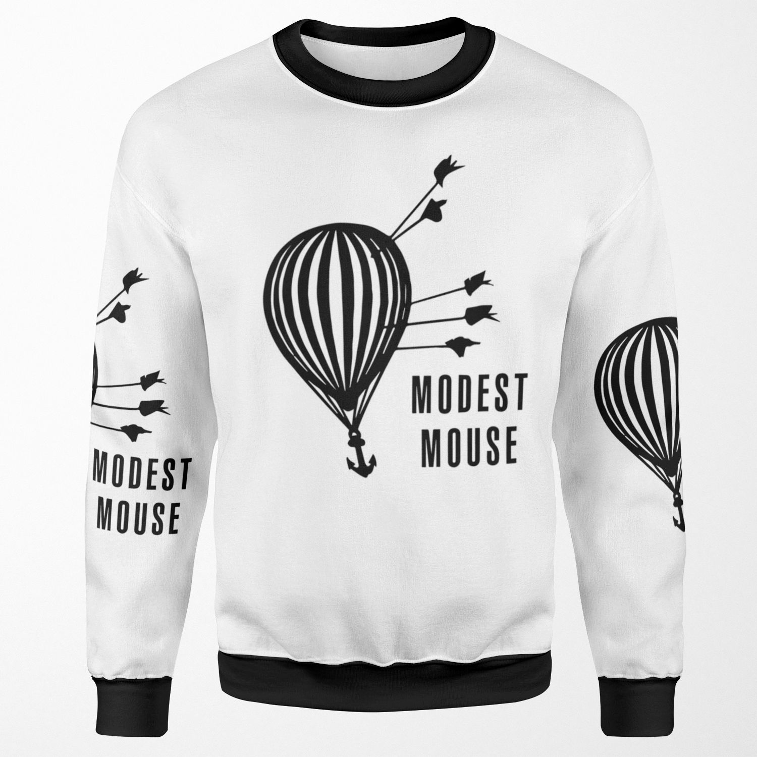 Modest Mouse Good News Before The Ship Sank Combined Album Covers All-over-print Unisex Sweatshirt