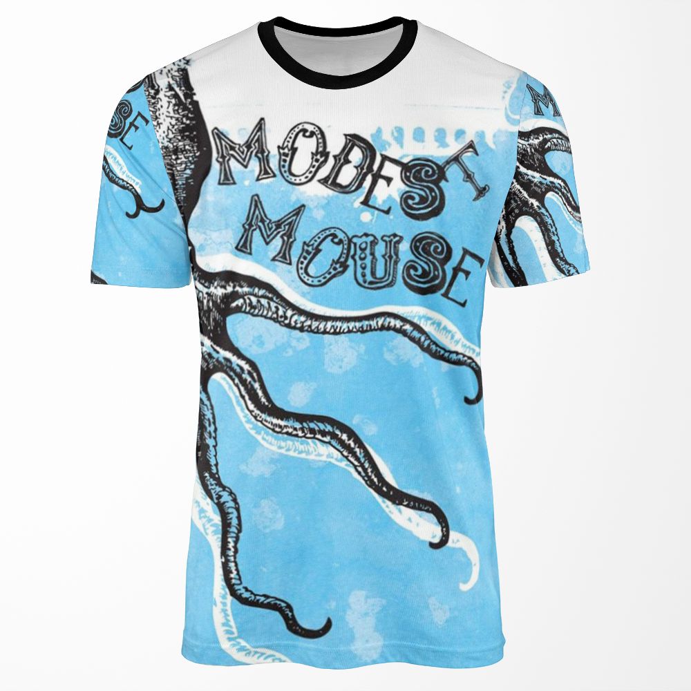 Modest Mouse Octopus All-over-print T-shirt