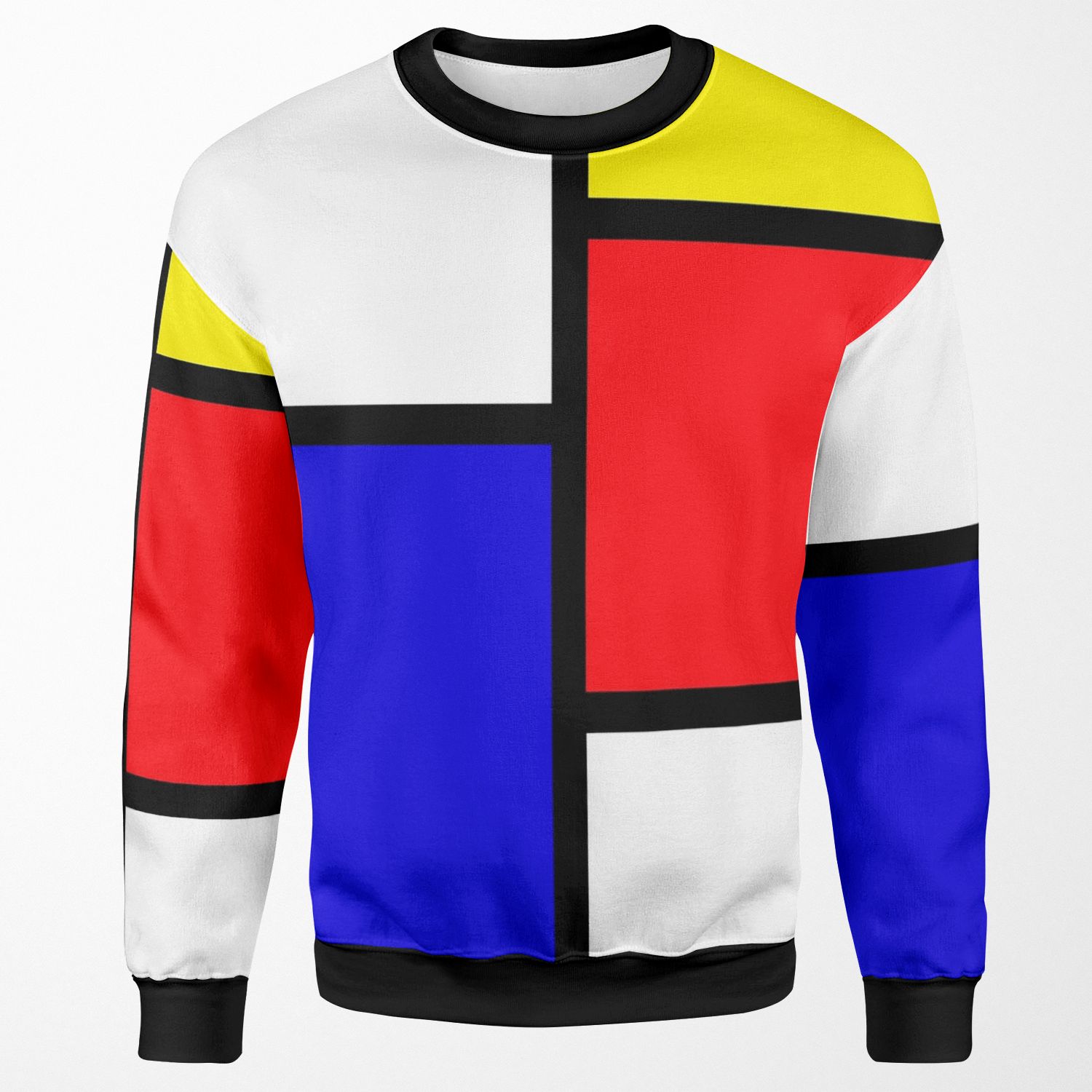 Mondrian All-over-print Unisex Sweatshirt