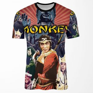 Monkey Magic All-over-print T-shirt