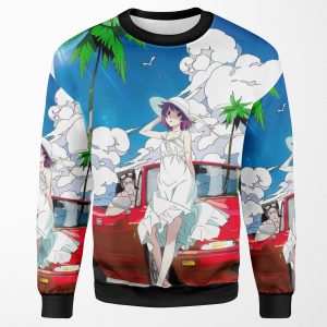 Monogatari Series Fast Love All-over-print Unisex Sweatshirt