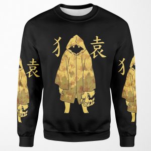 Monogatari Suruga Monkey Stained All-over-print Unisex Sweatshirt