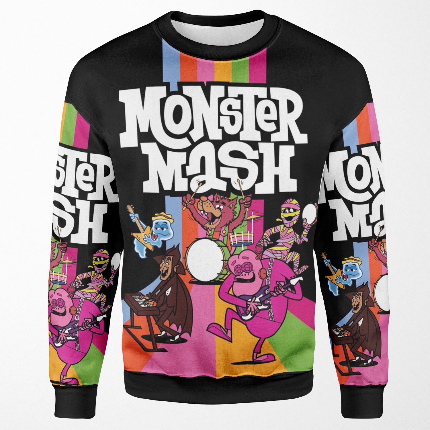 Monster Mash Cereal All-over-print Unisex Sweatshirt