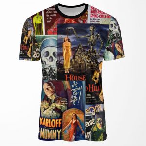 Monster Movies All-over-print T-shirt