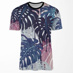 Monstera Melt All-over-print T-shirt