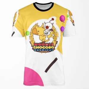 Moogle Chocobo Carnival All-over-print T-shirt