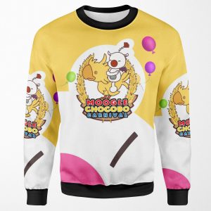 Moogle Chocobo Carnival All-over-print Unisex Sweatshirt