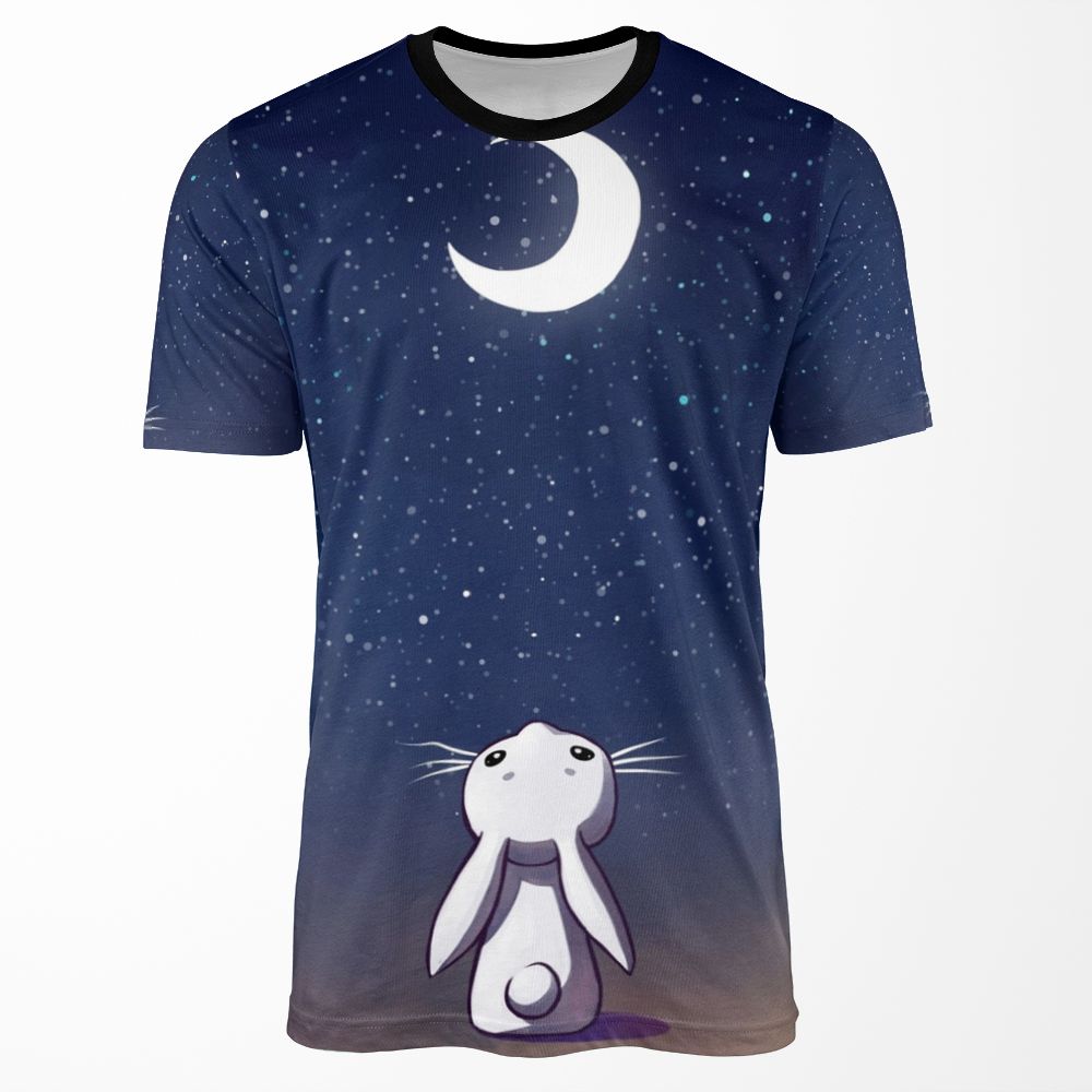 Moon Bunny All-over-print T-shirt