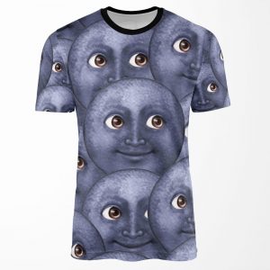 Moon Emoji All-over-print T-shirt