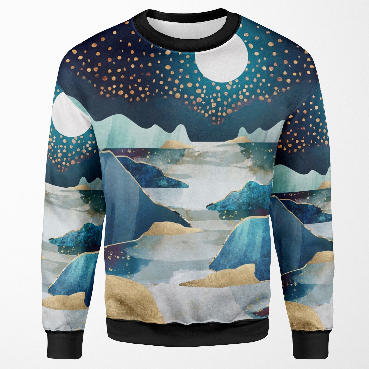 Moon Glow All-over-print Unisex Sweatshirt