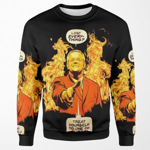 Morrison Handshake All-over-print Unisex Sweatshirt