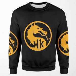 Mortal Kombat 11 Minimalistic All-over-print Unisex Sweatshirt