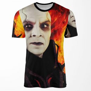 Mortal Kombat 4 Quan Chi Arcade Cabinet All-over-print T-shirt