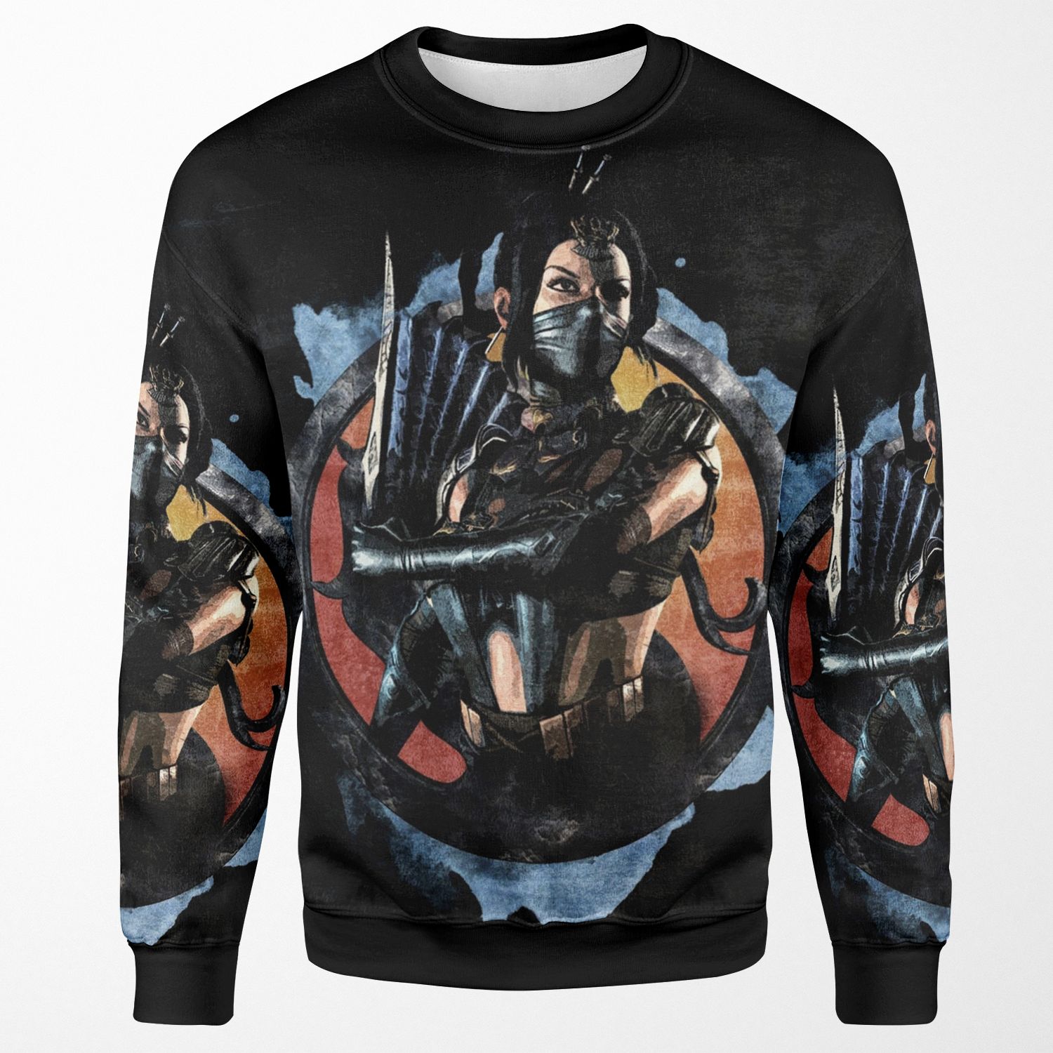 Mortal Kombat Kitana All-over-print Unisex Sweatshirt