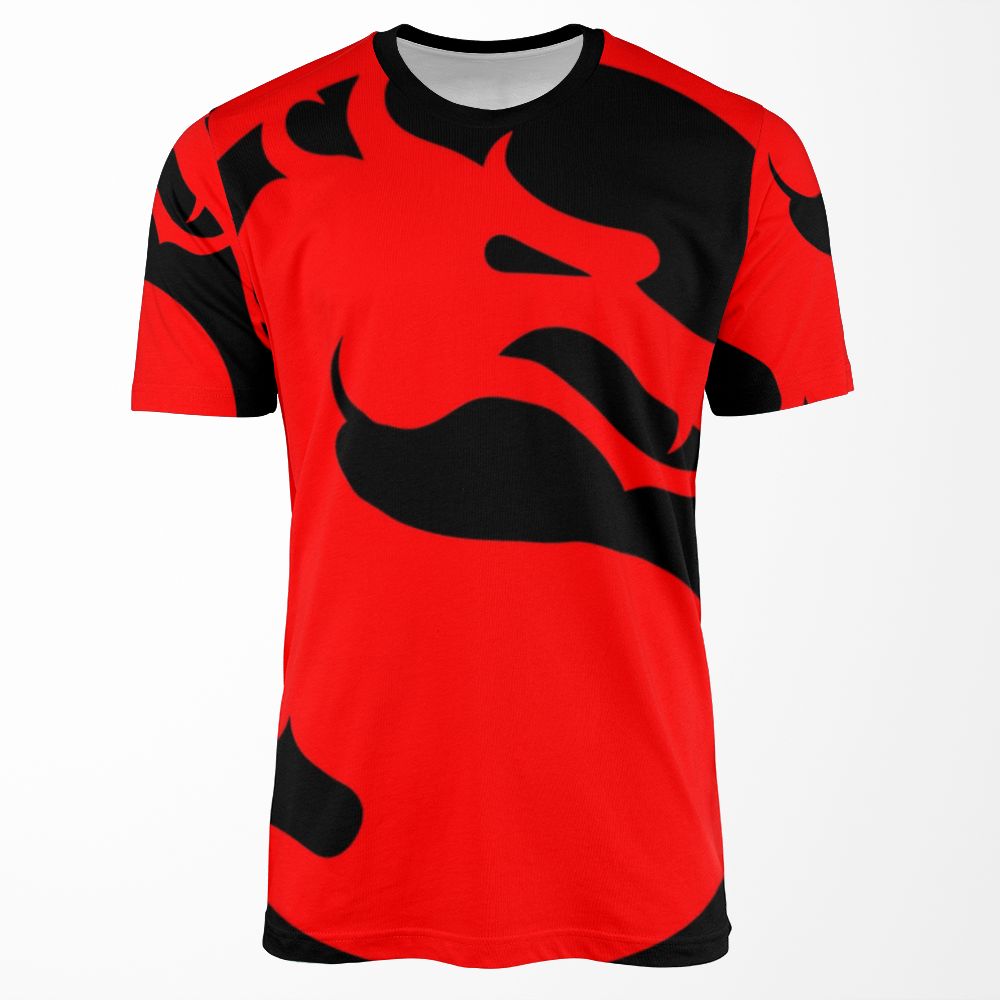 Mortal Kombat Red Dragon All-over-print T-shirt