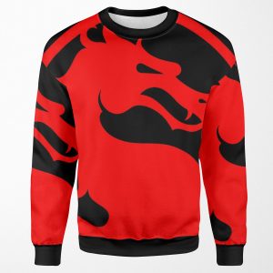 Mortal Kombat Red Dragon All-over-print Unisex Sweatshirt
