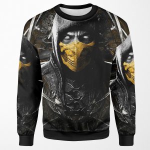 Mortal Kombat X Scorpion All-over-print Unisex Sweatshirt