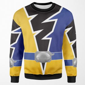 Mosa Fury Gold Rangers Dino Fury All-over-print Unisex Sweatshirt