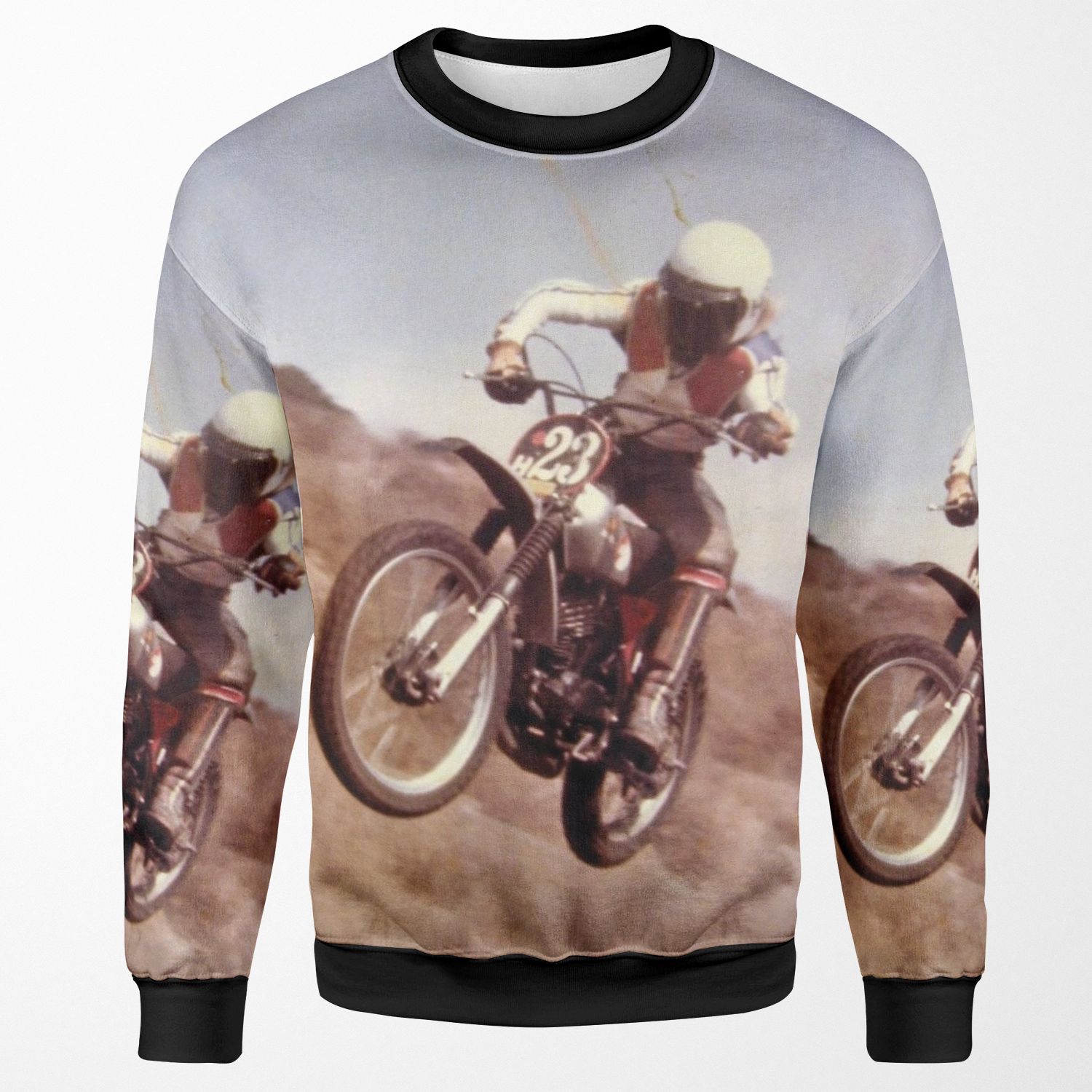 Moto Man 1 All-over-print Unisex Sweatshirt