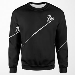 Mountain Bike Downhill Mtb Cycling Cyclist Gift All-over-print Unisex Sweatshirt