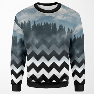 Mountains Chevron All-over-print Unisex Sweatshirt
