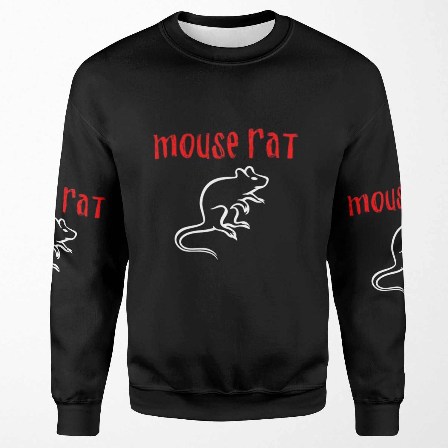 Mouse Rat The Band Is Back In Town All-over-print Unisex Sweatshirt