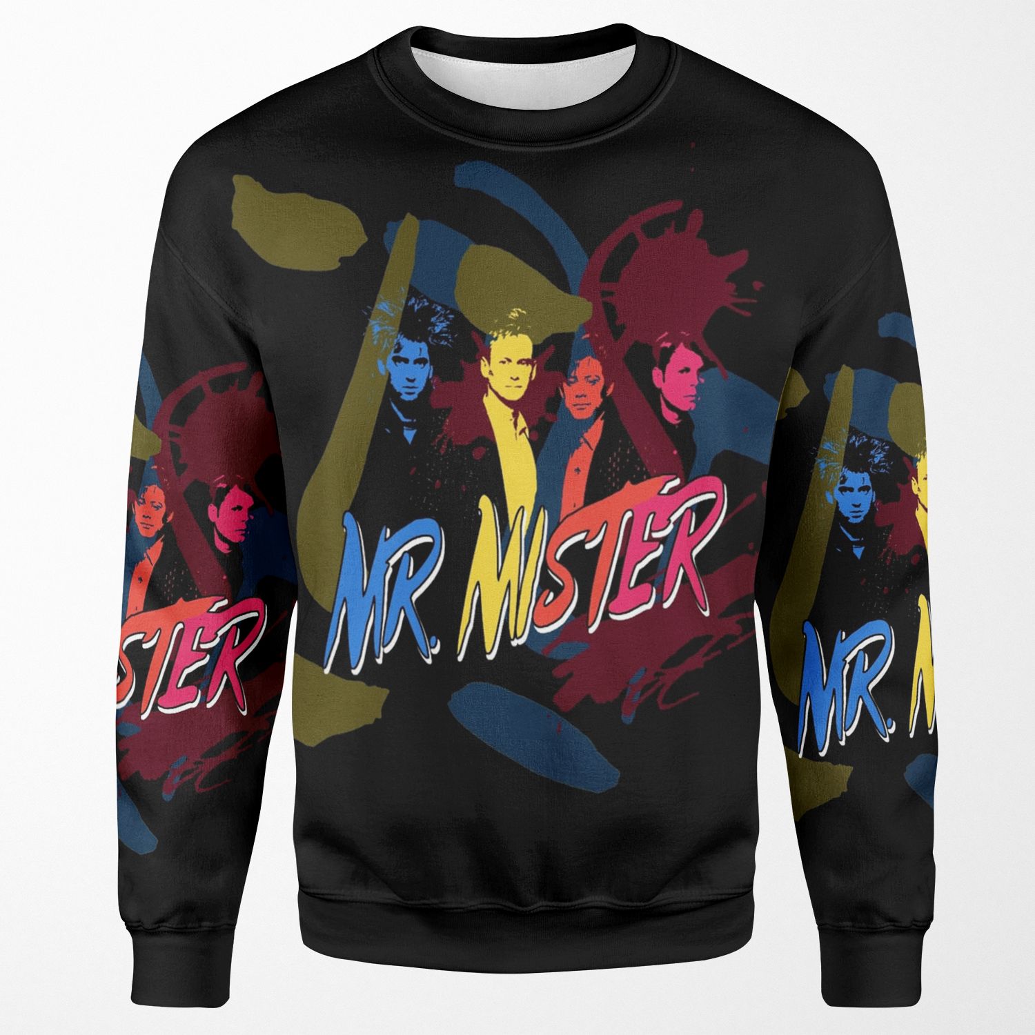 Mr Mister All-over-print Unisex Sweatshirt