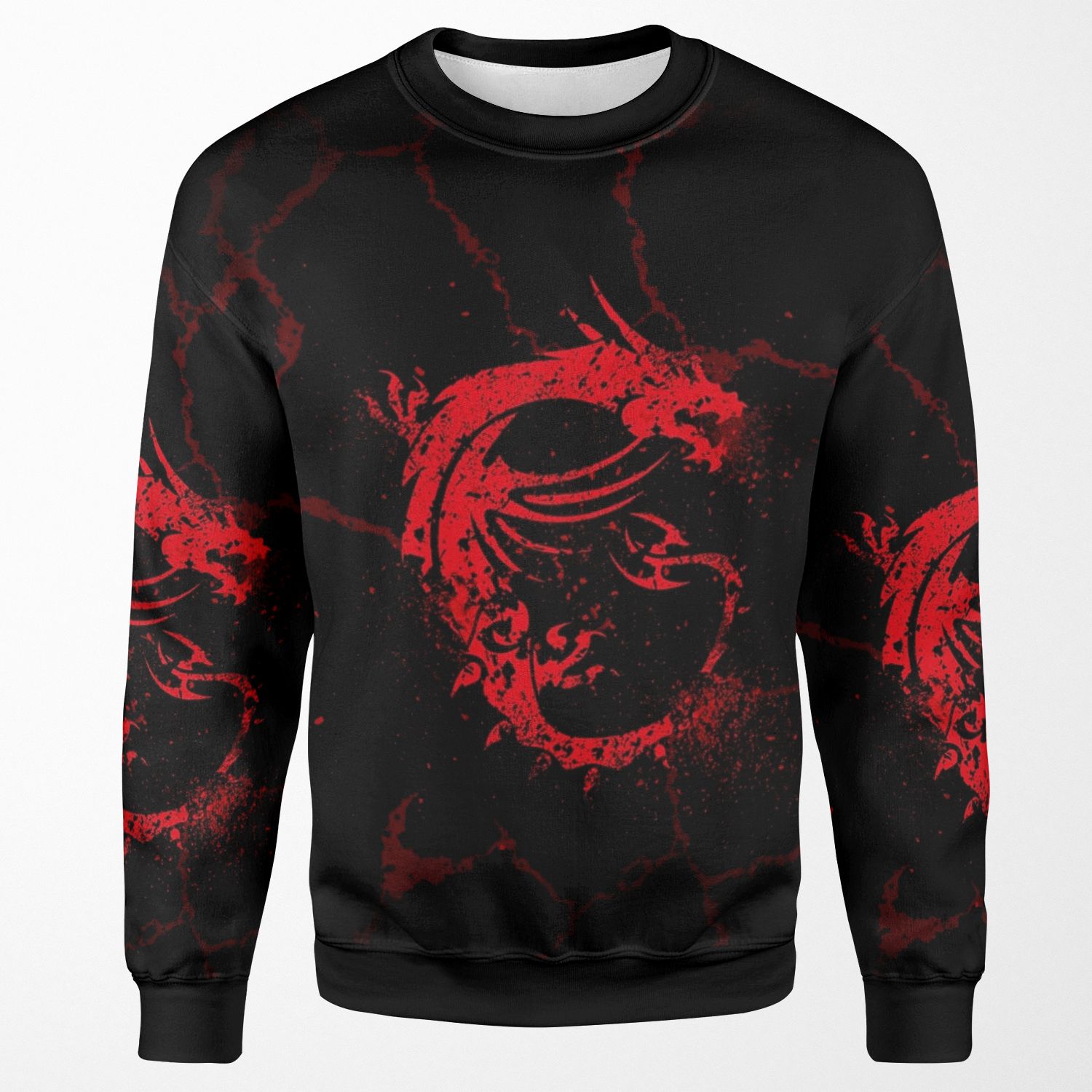 Msi Logo All-over-print Unisex Sweatshirt