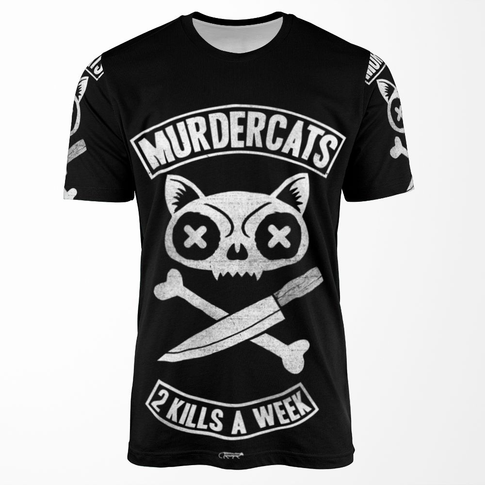 Murdercats All-over-print T-shirt