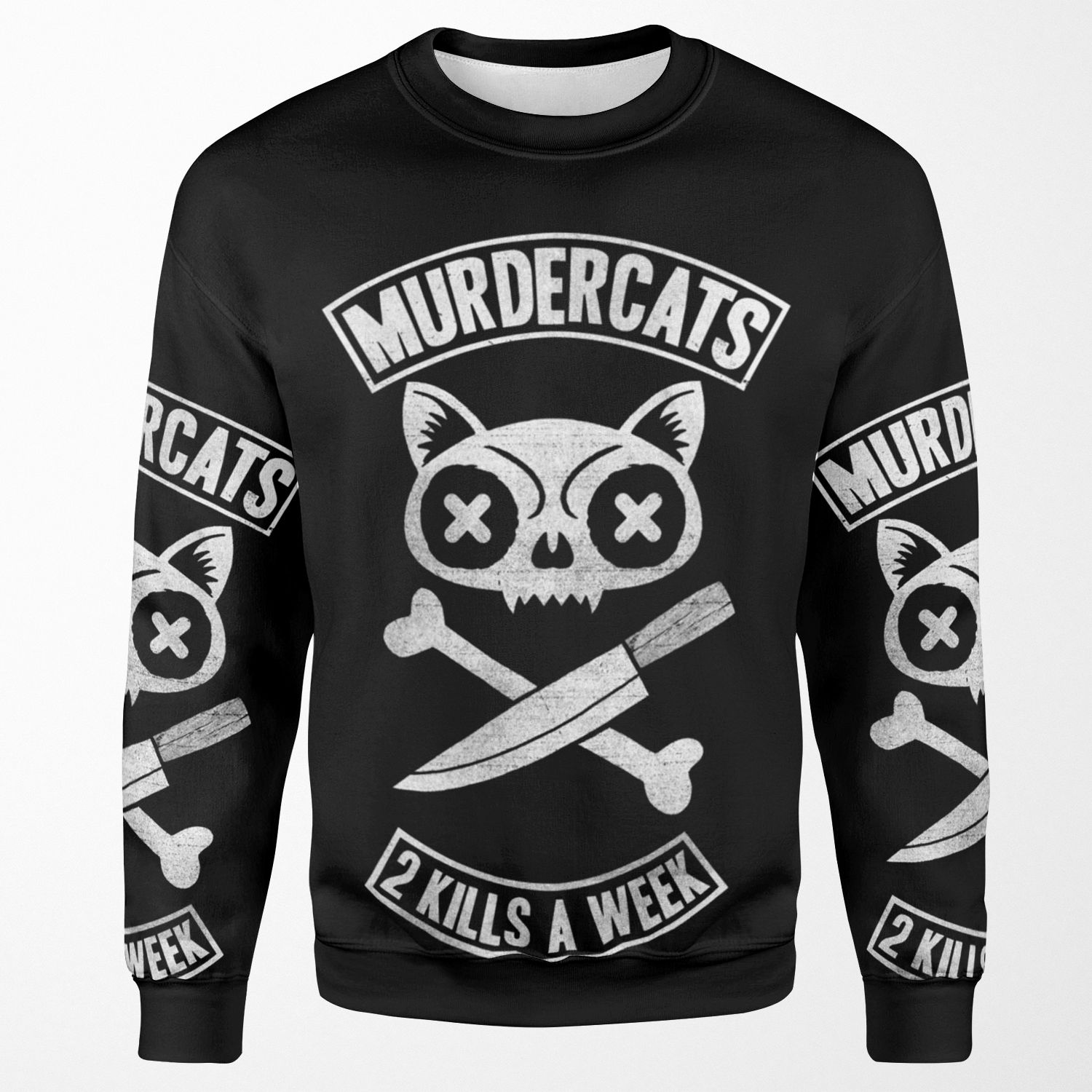 Murdercats All-over-print Unisex Sweatshirt