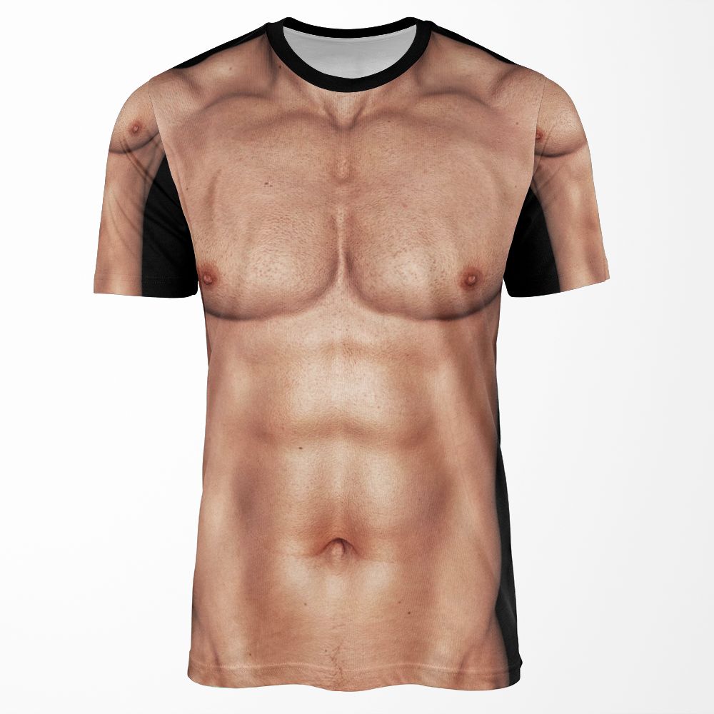 Muscle Man 6 Pack All-over-print T-shirt