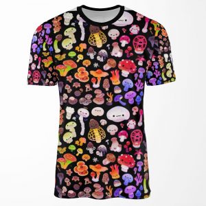Mushroom All-over-print T-shirt