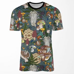 Mushroom Forest All-over-print T-shirt