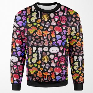 Mushroom All-over-print Unisex Sweatshirt