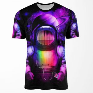 Music In Space All-over-print T-shirt