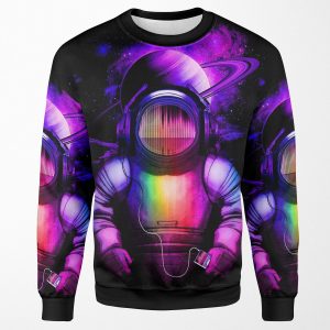 Music In Space All-over-print Unisex Sweatshirt