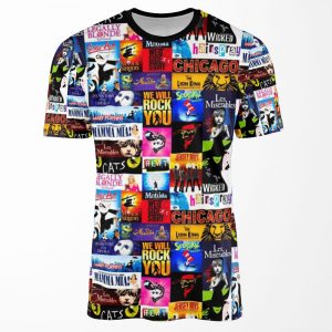 Musicals All-over-print T-shirt