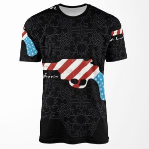 Muslimgauze Ali Zarim All-over-print T-shirt