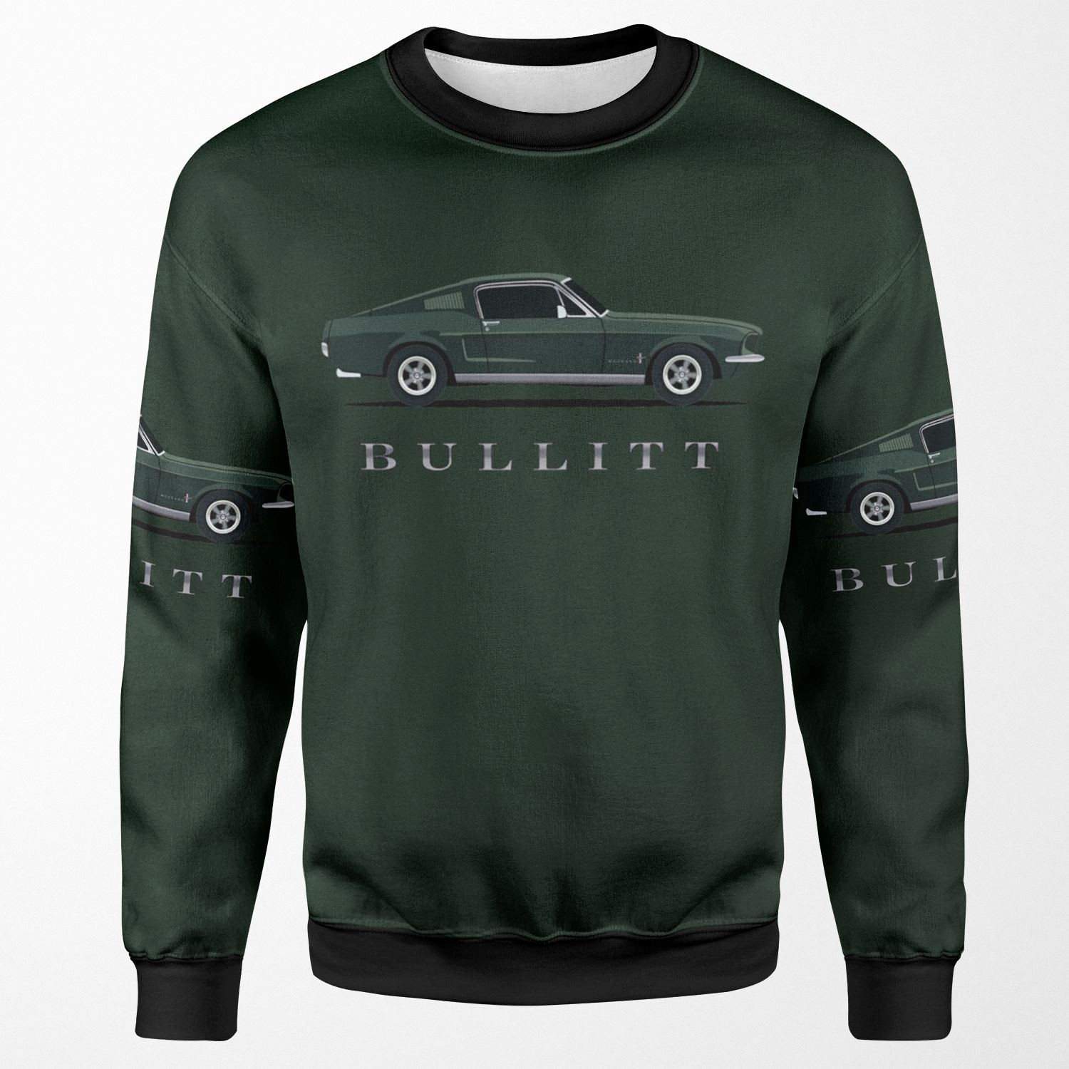 Mustang Bullitt All-over-print Unisex Sweatshirt
