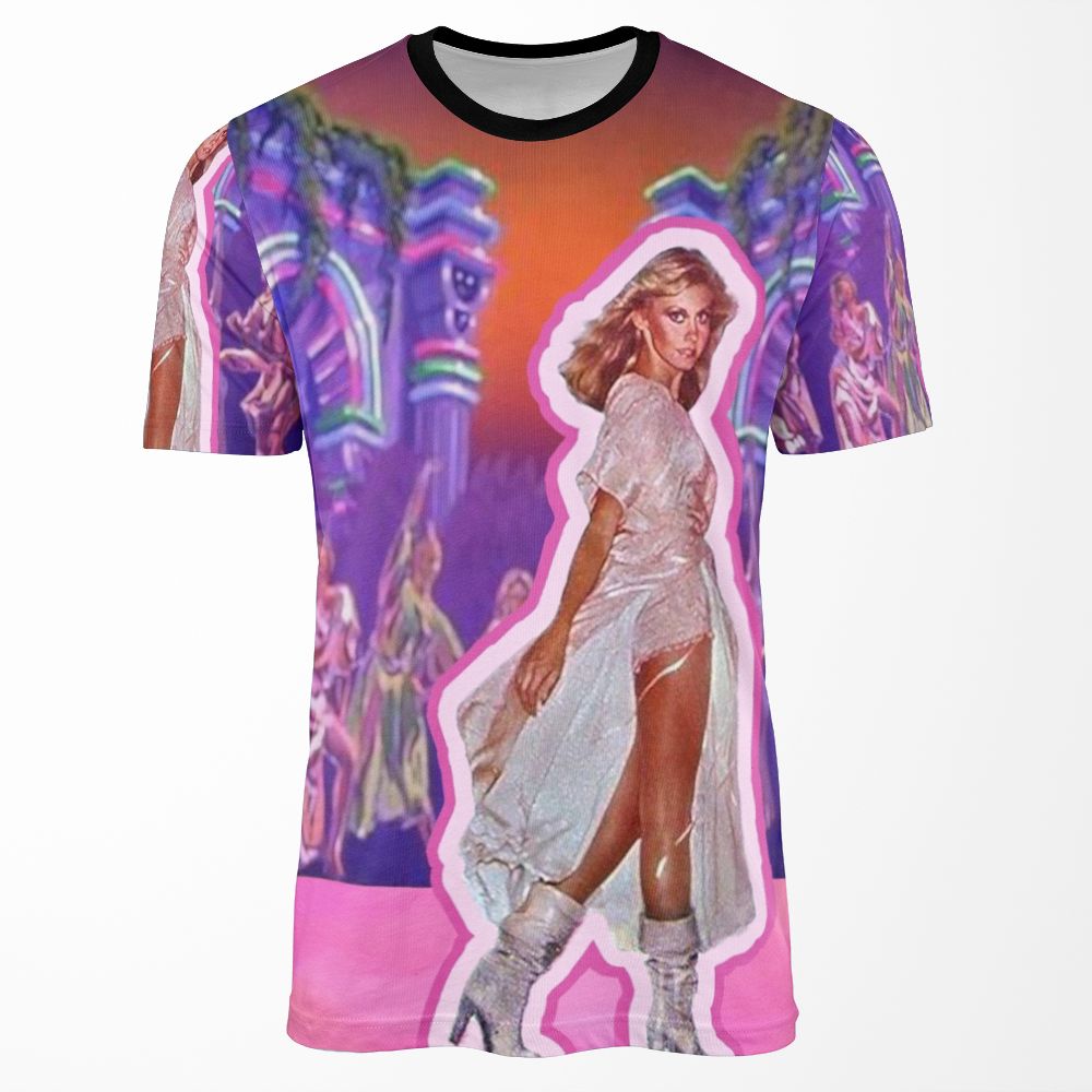 My Childhood Dream Of Being A Xanadu Roller Skating Muse All-over-print T-shirt