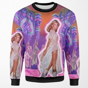 My Childhood Dream Of Being A Xanadu Roller Skating Muse All-over-print Unisex Sweatshirt