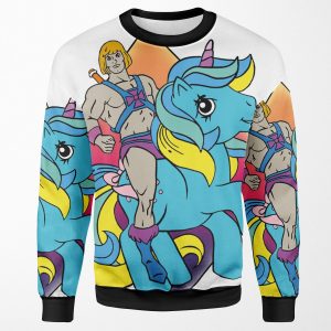 My Little He Man All-over-print Unisex Sweatshirt