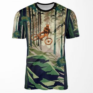 My Therapy Mountain Bike All-over-print T-shirt
