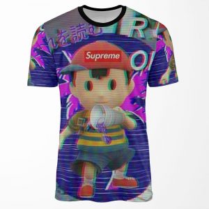 N E S S All-over-print T-shirt