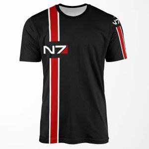 N7 Emblem Mass Effect All-over-print T-shirt