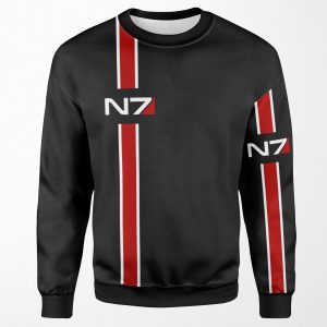 N7 Emblem Mass Effect All-over-print Unisex Sweatshirt