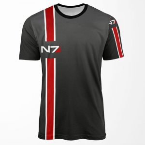 N7 Iconic Masseffect Hd All-over-print T-shirt