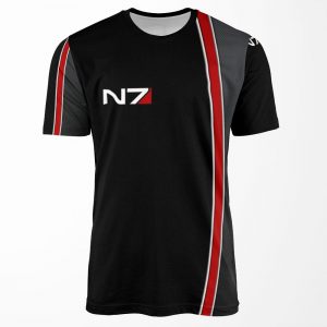 N7 Mass Effect Emblem All-over-print T-shirt