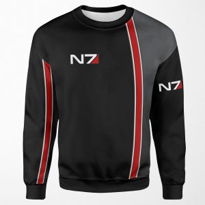 N7 Mass Effect Emblem All-over-print Unisex Sweatshirt